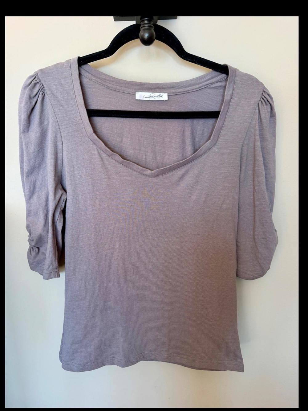 Magnolia boutique light brown tee